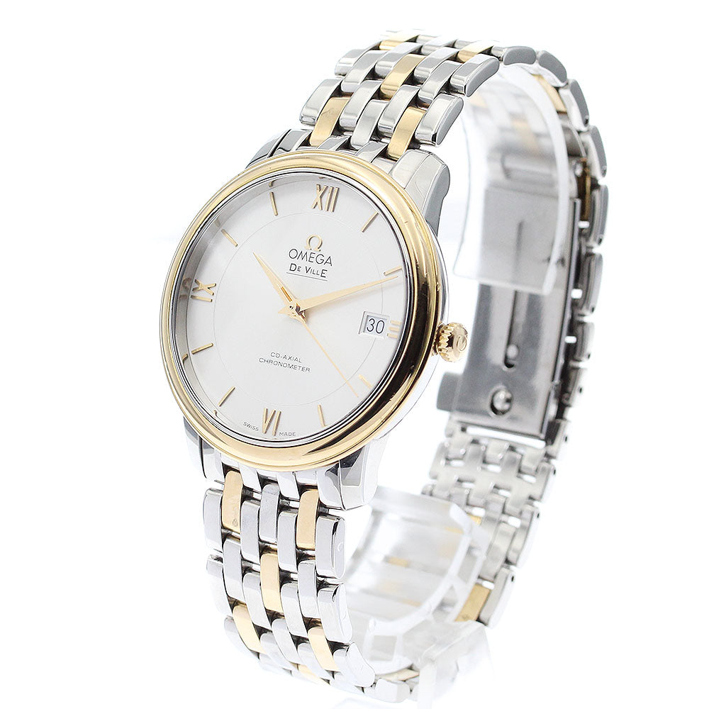 OMEGA 424.20.37.20.02.001 De Ville Prestige Co-Axial Chronometer Automatic Men's Watch with Warranty