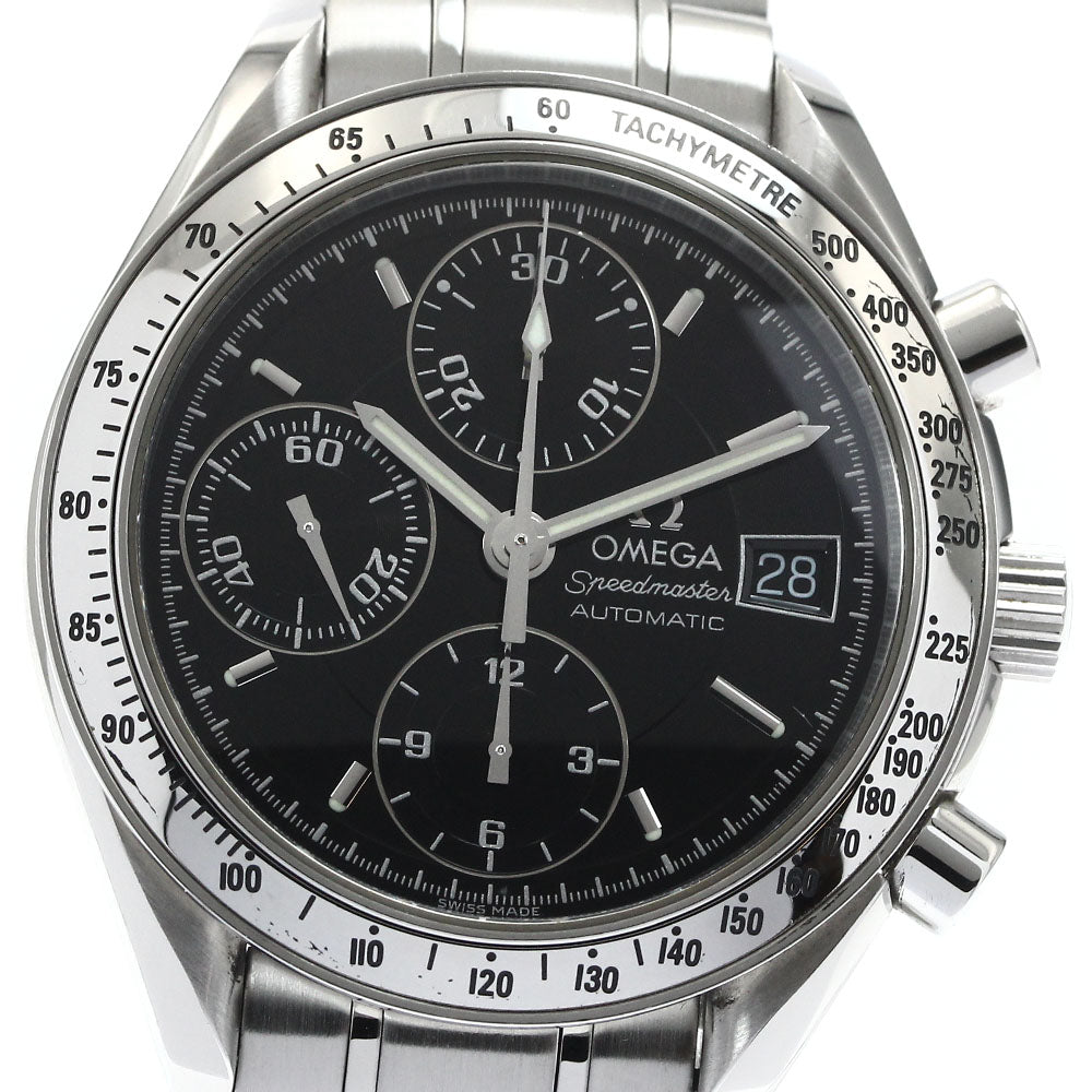 OMEGA 3513.50 Speedmaster Date Chronograph Automatic Men's Watch Excellent Condition with Warranty.