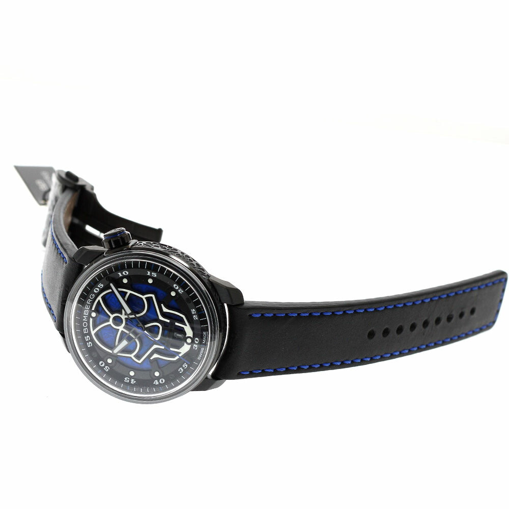 BOMBERG CT43APBA.23-2.11 BB-01 Skull Date Automatic Men's Watch Unused with Box and Warranty.