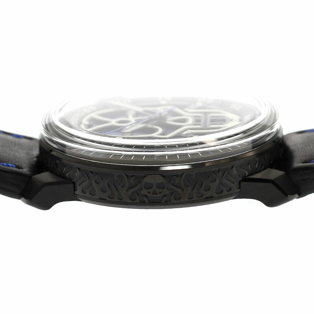 BOMBERG CT43APBA.23-2.11 BB-01 Skull Date Automatic Men's Watch Unused with Box and Warranty.