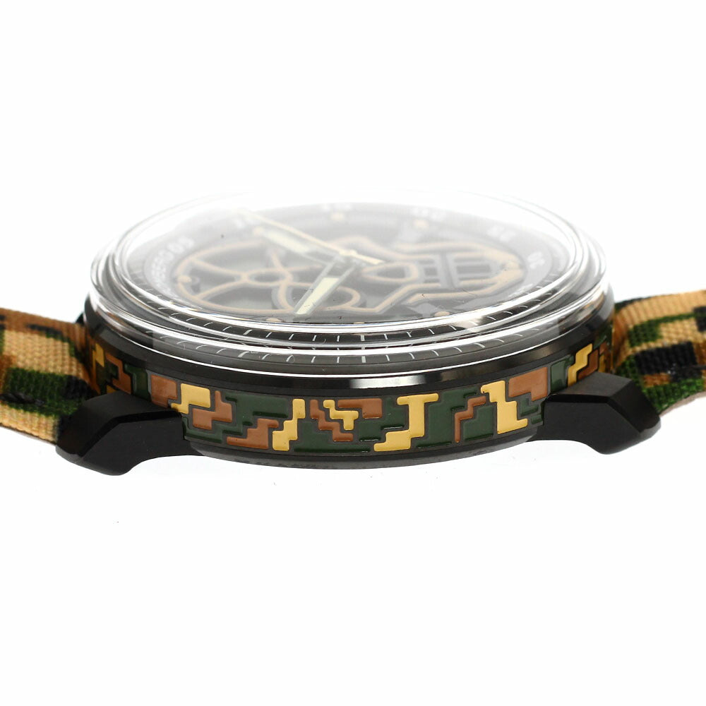 BOMBERG CT43APBA.23-4.11 BB-01 Skull Date Automatic Men's Watch Unused with Box and Warranty.