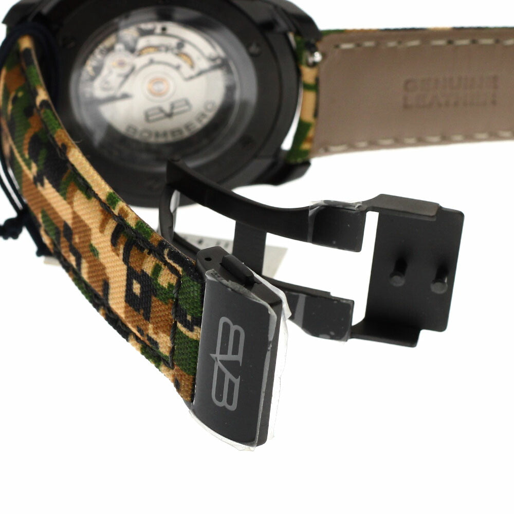 BOMBERG CT43APBA.23-4.11 BB-01 Skull Date Automatic Men's Watch Unused with Box and Warranty.