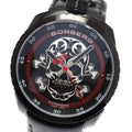 BOMBERG BS45APBA.039-1.3 BOLT-68 Badass Limited Black Skull Date Automatic Men's Watch Unused with Box and Warranty.