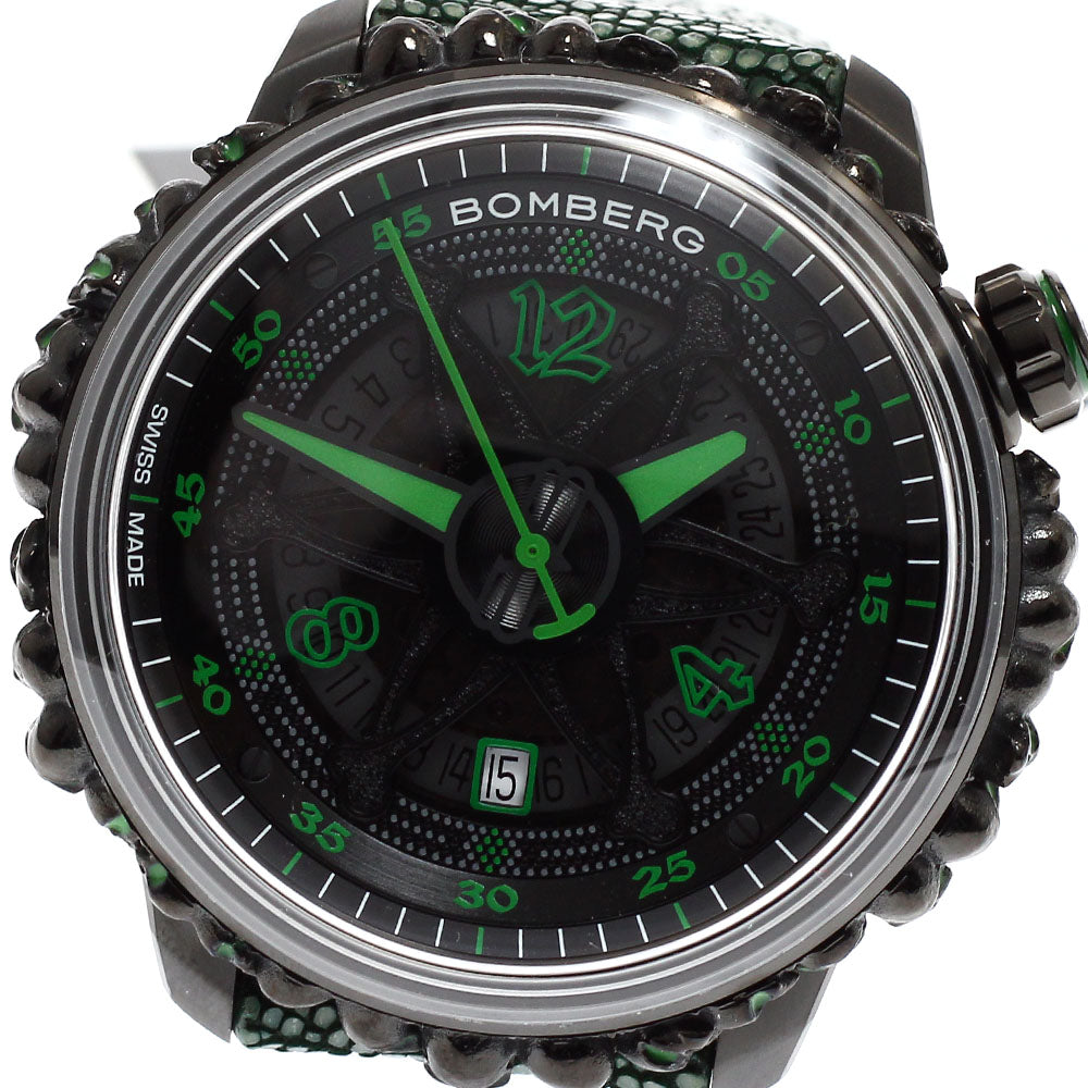 BOMBERG CT43APBA.25-3.11 BB-01 Date Automatic Men's Watch Unused with Box and Warranty.