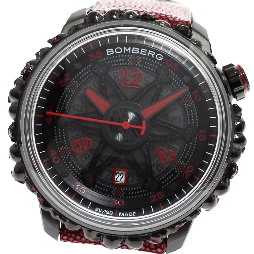 BOMBERG CT43APBA.25-2.11 BB-01 Date Automatic Men's Watch Unused with Box and Warranty.