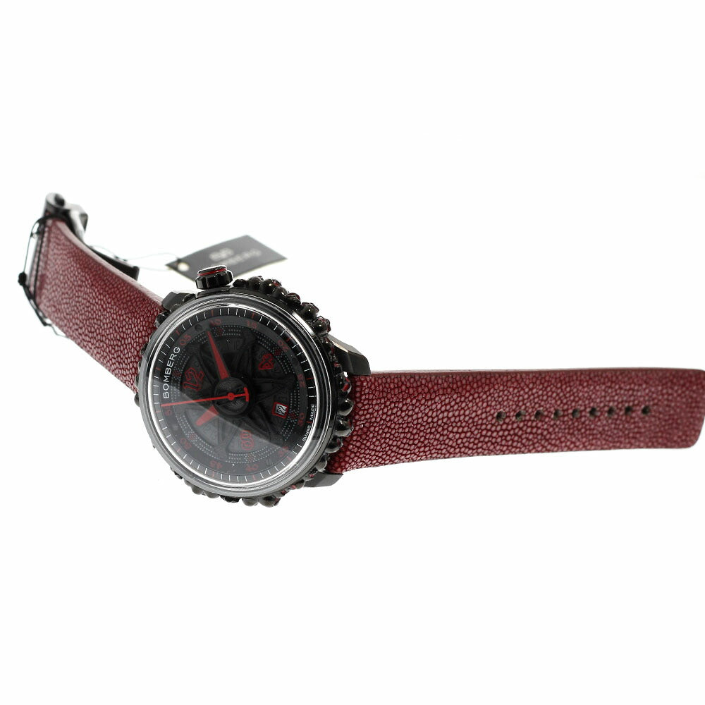 BOMBERG CT43APBA.25-2.11 BB-01 Date Automatic Men's Watch Unused with Box and Warranty.