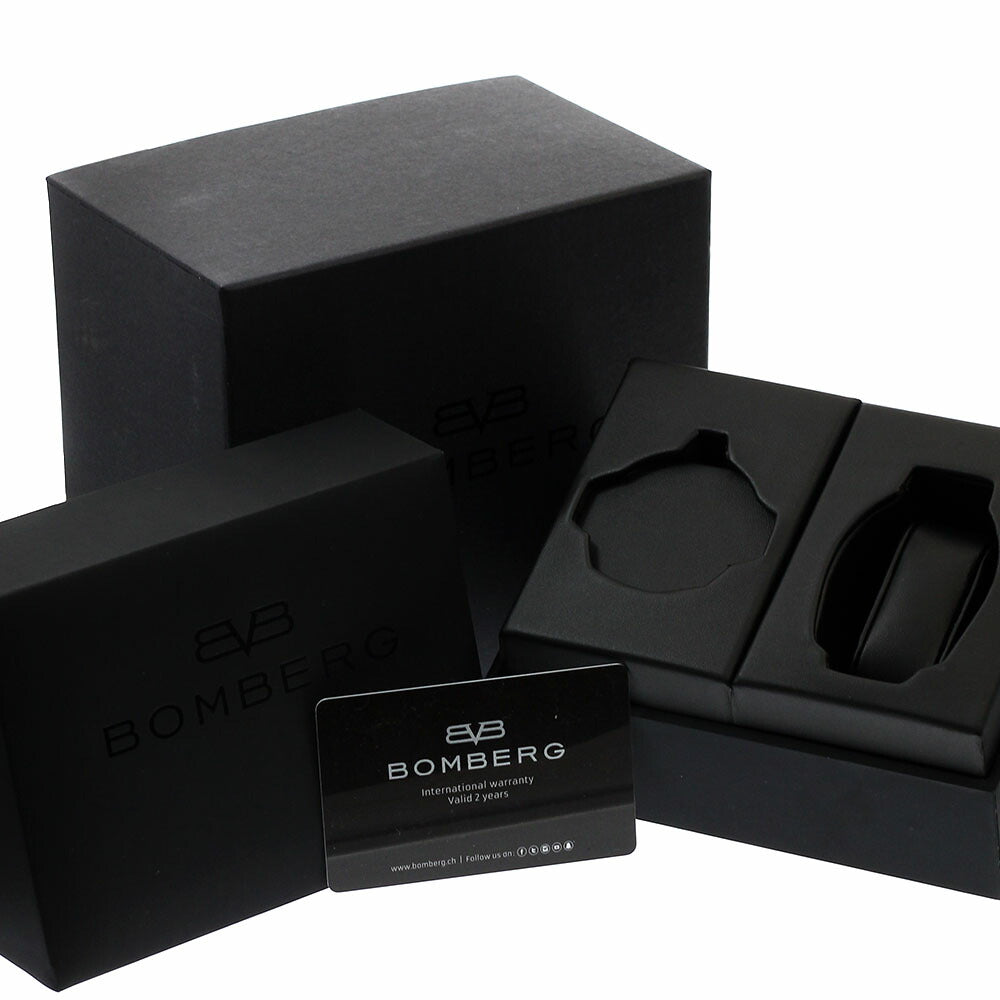 BOMBERG BS45CHPGM.035.3 BOLT-68 Camouflage Chronograph Date Quartz Men's Watch Unused with Box and Warranty.
