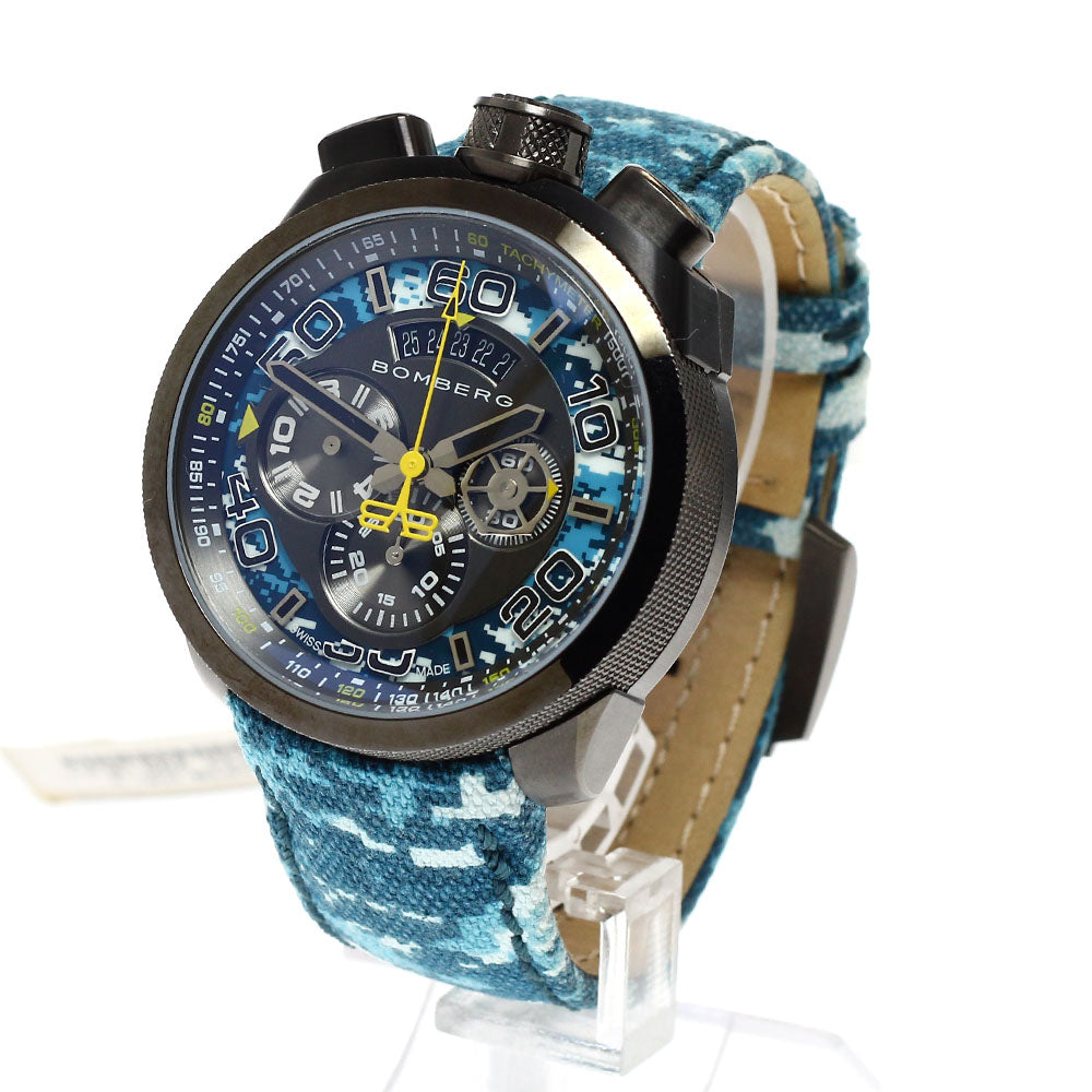 BOMBERG BS45CHPGM.035.3 BOLT-68 Camouflage Chronograph Date Quartz Men's Watch Unused with Box and Warranty.