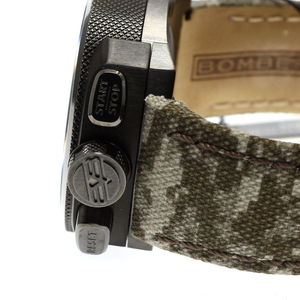 BOMBERG BS45CHPGM.018.3 BOLT-68 Camouflage Chronograph Date Quartz Men's Watch Unused with Box and Warranty.