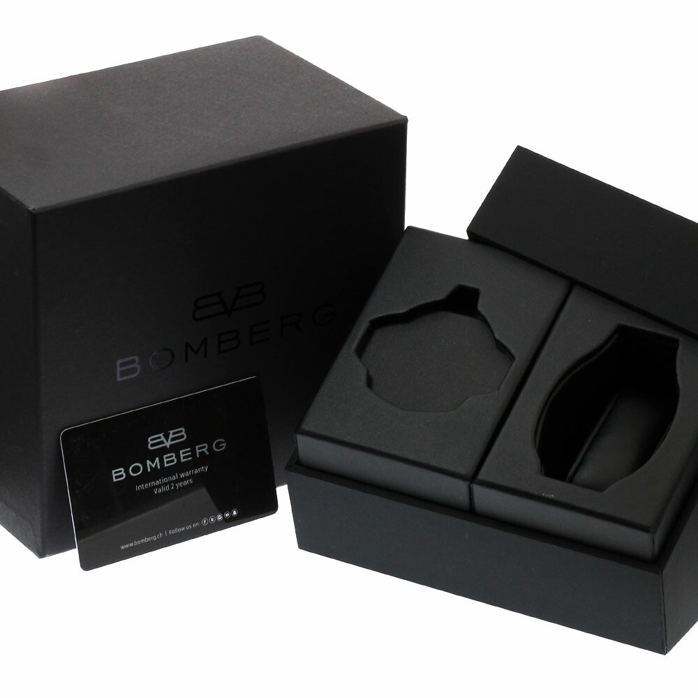 BOMBERG BS45CHPBR.049-4.3 BOLT-68 Chroma 2 Date Quartz Men's Watch Unused with Box and Warranty.