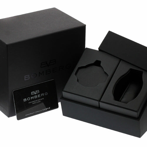 BOMBERG BS45CHPBR.049-4.3 BOLT-68 Chroma 2 Date Quartz Men's Watch Unused with Box and Warranty.