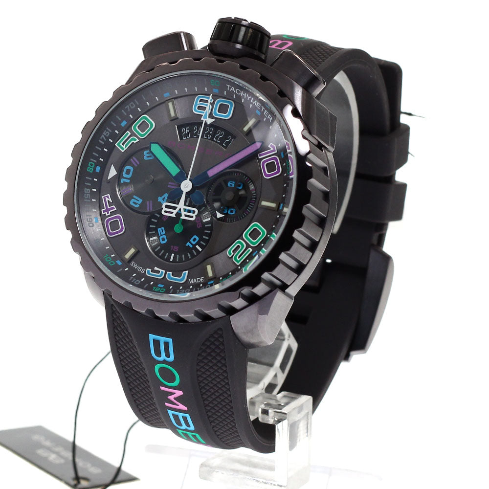 BOMBERG BS45CHPBR.049-3.3 BOLT-68 Chroma 2 Date Quartz Men's Watch Unused with Box and Warranty.