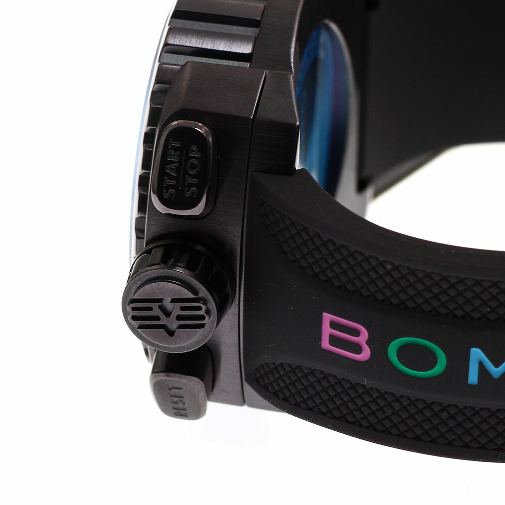 BOMBERG BS45CHPBR.049-3.3 BOLT-68 Chroma 2 Date Quartz Men's Watch Unused with Box and Warranty.