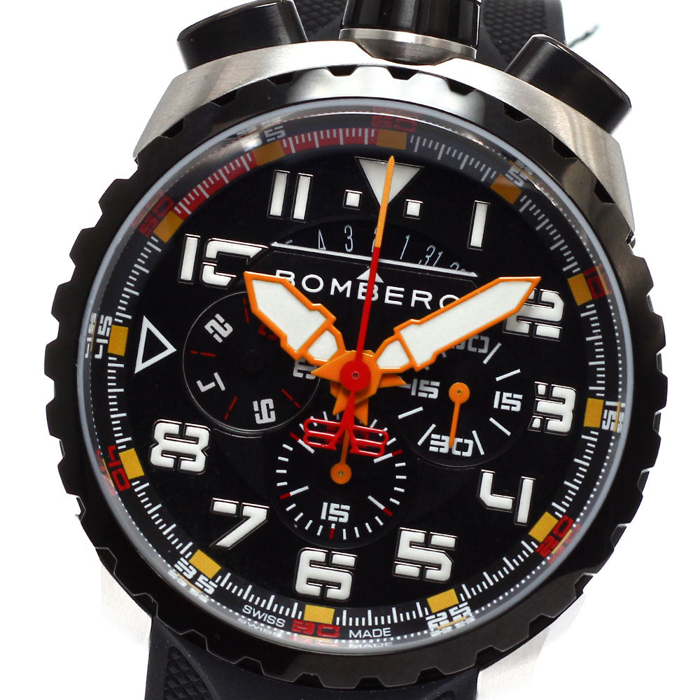 BOMBERG BS45CHSP.050-11.3 BOLT-68 Neon Chronograph Date Quartz Men's Watch Unused with Box and Warranty.