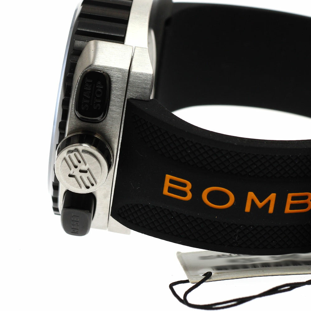 BOMBERG BS45CHSP.050-11.3 BOLT-68 Neon Chronograph Date Quartz Men's Watch Unused with Box and Warranty.