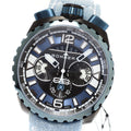 BOMBERG BS45CHPBLGM.050-3.3 BOLT-68 Gun & Sky Blue Chronograph Quartz Men's Watch Unused with Box and Warranty.