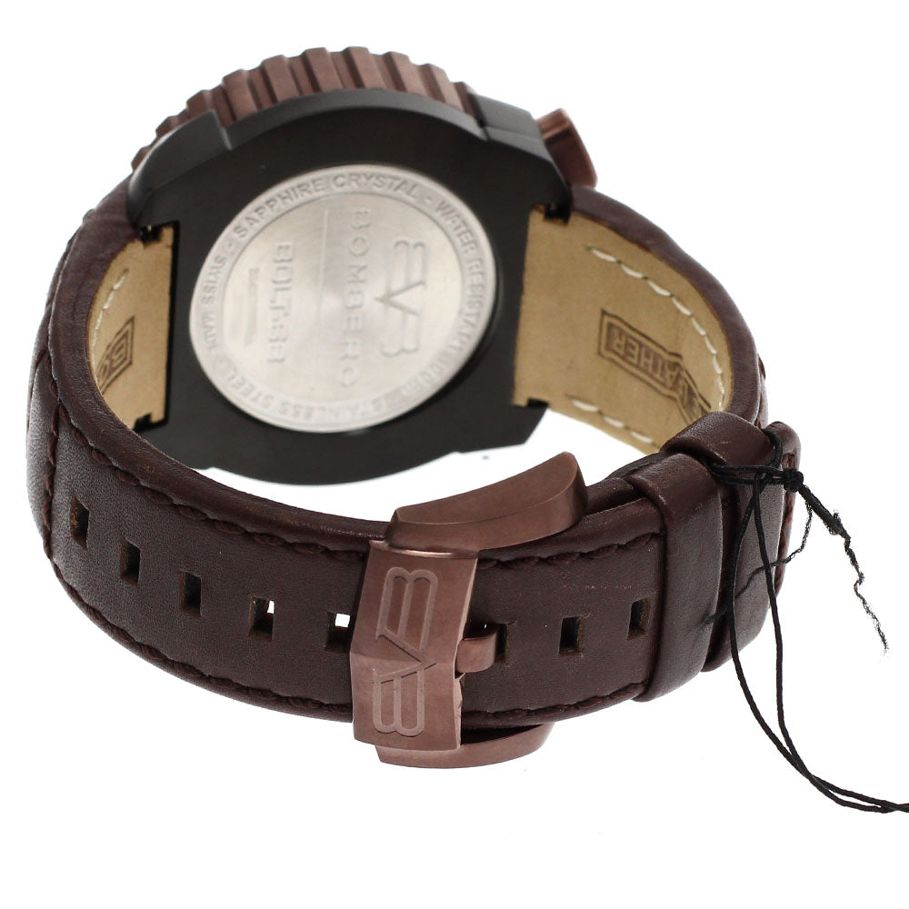 BOMBERG BS45CHPBRBA.050-2.3 BOLT-68 Chronograph Date Quartz Men's Watch Unused with Box and Warranty.