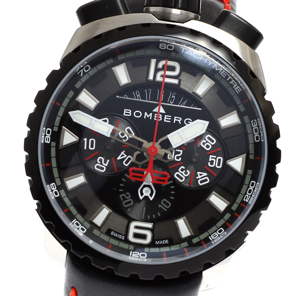 BOMBERG BS45CHSP.050-4.3 BOLT-68 Chronograph Date Quartz Men's Watch Unused with Box and Warranty.