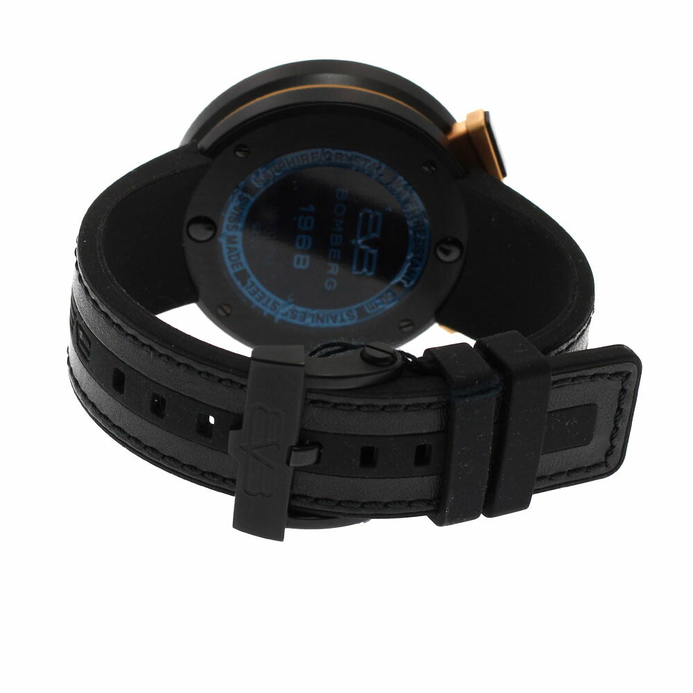 BOMBERG RS45CHPBA.5.3 1968 Chronograph Date Quartz Men's Watch Unused with Box and Warranty Card