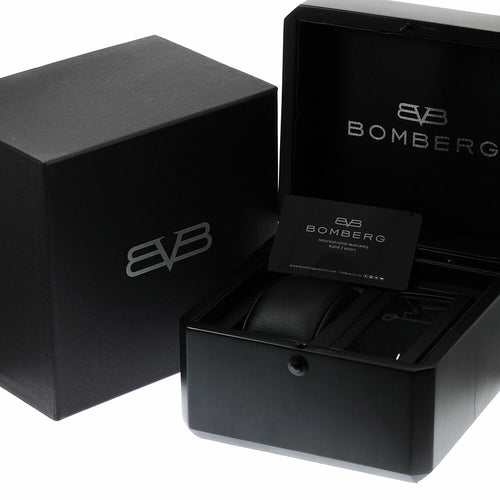 BOMBERG BS45H3SP.VPI-1.3 BOLT-68 Pilot Vintage Date Quartz Men's Watch (with box and warranty)