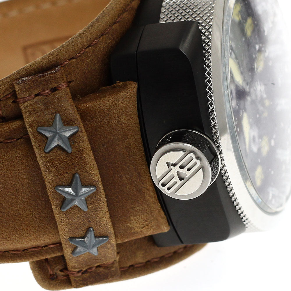 BOMBERG BS45H3SP.VPI-1.3 BOLT-68 Pilot Vintage Date Quartz Men's Watch (with box and warranty)