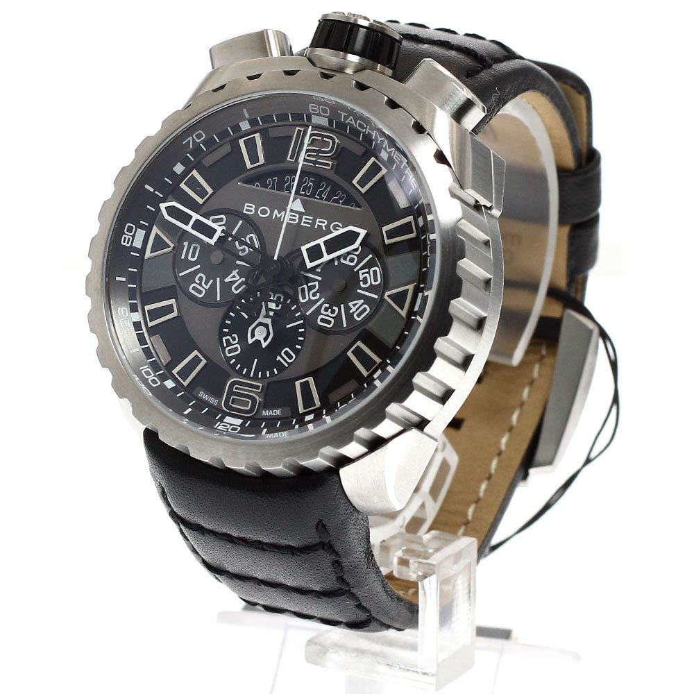 BOMBERG BS45CHSS.050-8.3 BOLT-68 Chronograph Date Quartz Men's Watch Unused with Box and Warranty.