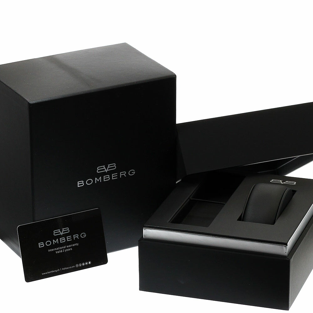 BOMBERG CT43ASS.22-2.11 BB-01 Date Automatic Men's Watch Unused with Box and Warranty.