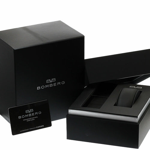 BOMBERG CT43ASS.22-2.11 BB-01 Date Automatic Men's Watch Unused with Box and Warranty.