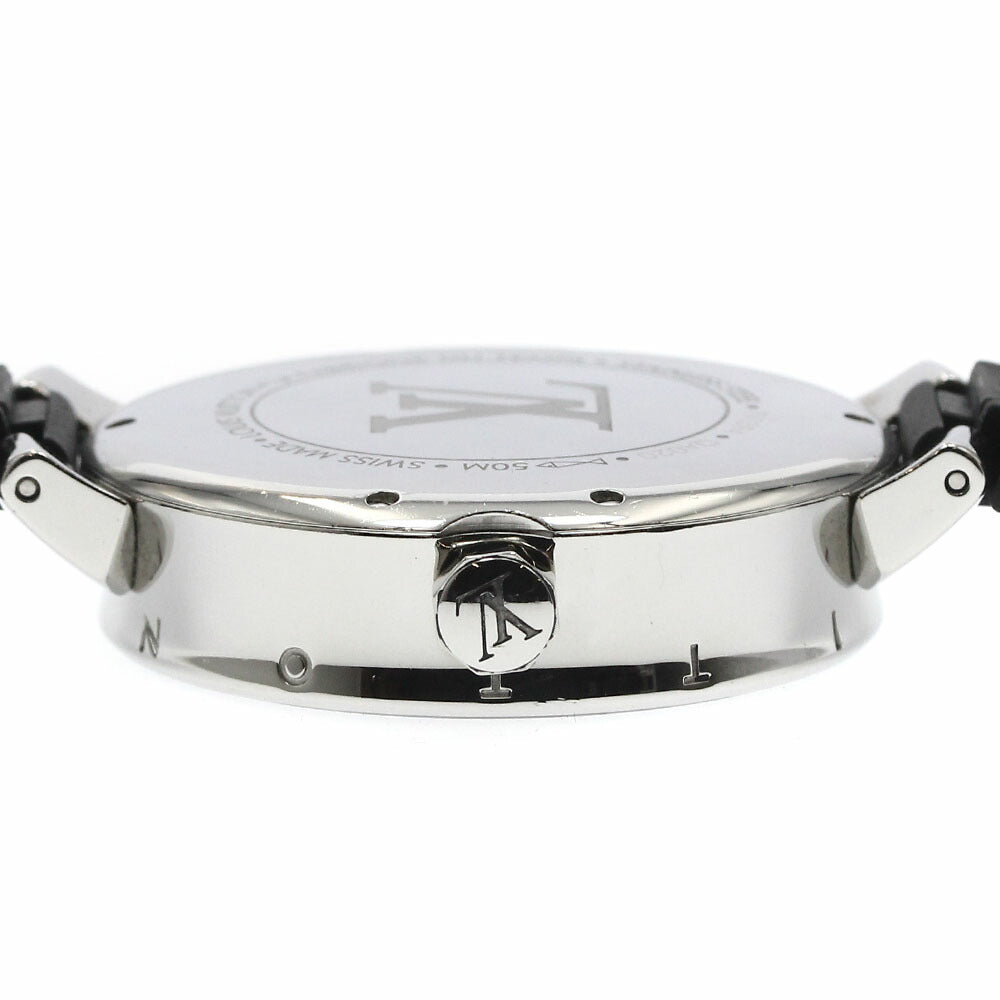 LOUIS VUITTON QA020 Tambour Moon Divine Quartz Women's Watch Excellent Condition with Box