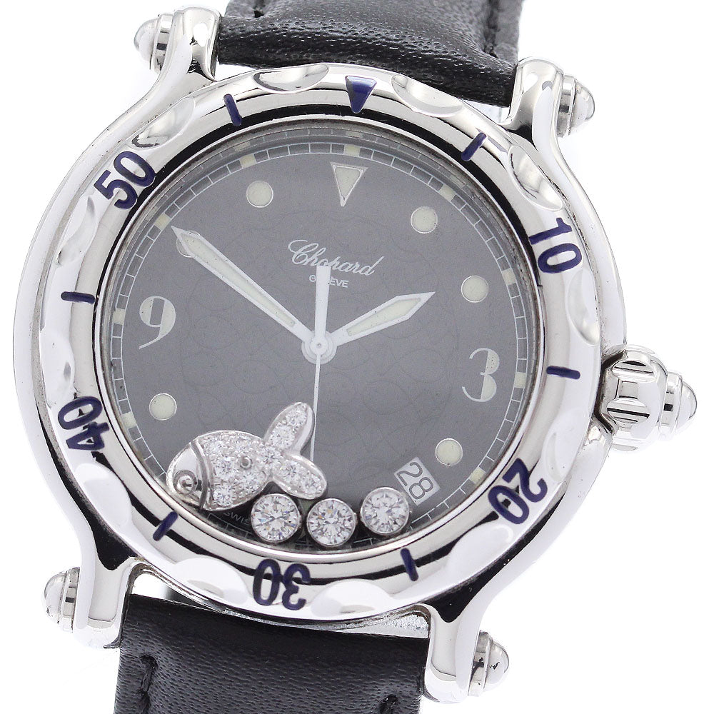 Chopard 28/8347 Happy Sport Happy Fish Date Quartz Men's Watch