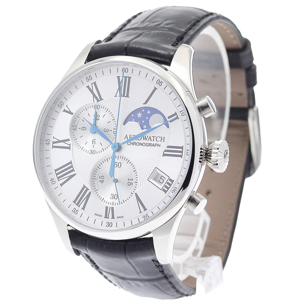 AEROWATCH A78990 Chronograph Moon Phase Quartz Men's Watch