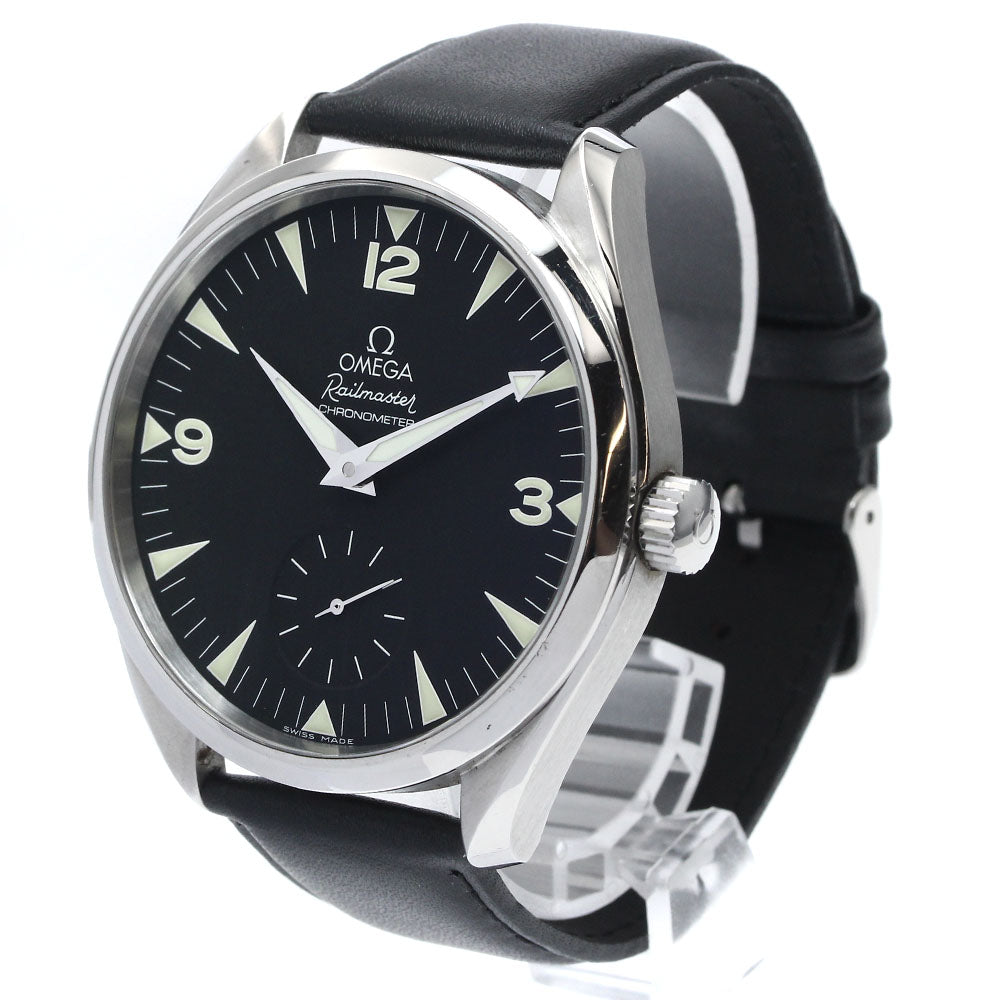 OMEGA 2806.52.37 Seamaster Railmaster Chronometer Manual Winding Men's Watch - Excellent Condition