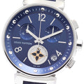 LOUIS VUITTON QA034 Tambour Moonstar Chronograph Quartz Men's Watch