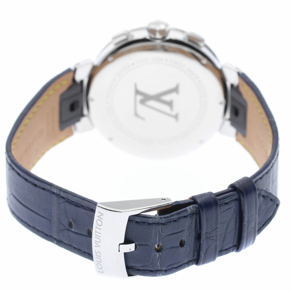LOUIS VUITTON QA034 Tambour Moonstar Chronograph Quartz Men's Watch