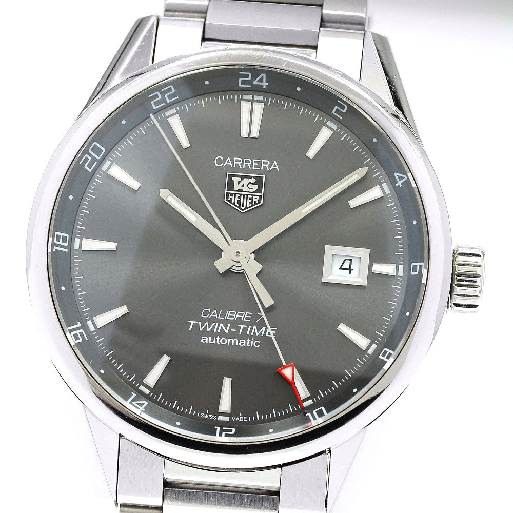 TAG Heuer WAR2012-0 Carrera Twin Time Caliber 7 GMT Automatic Men's Watch