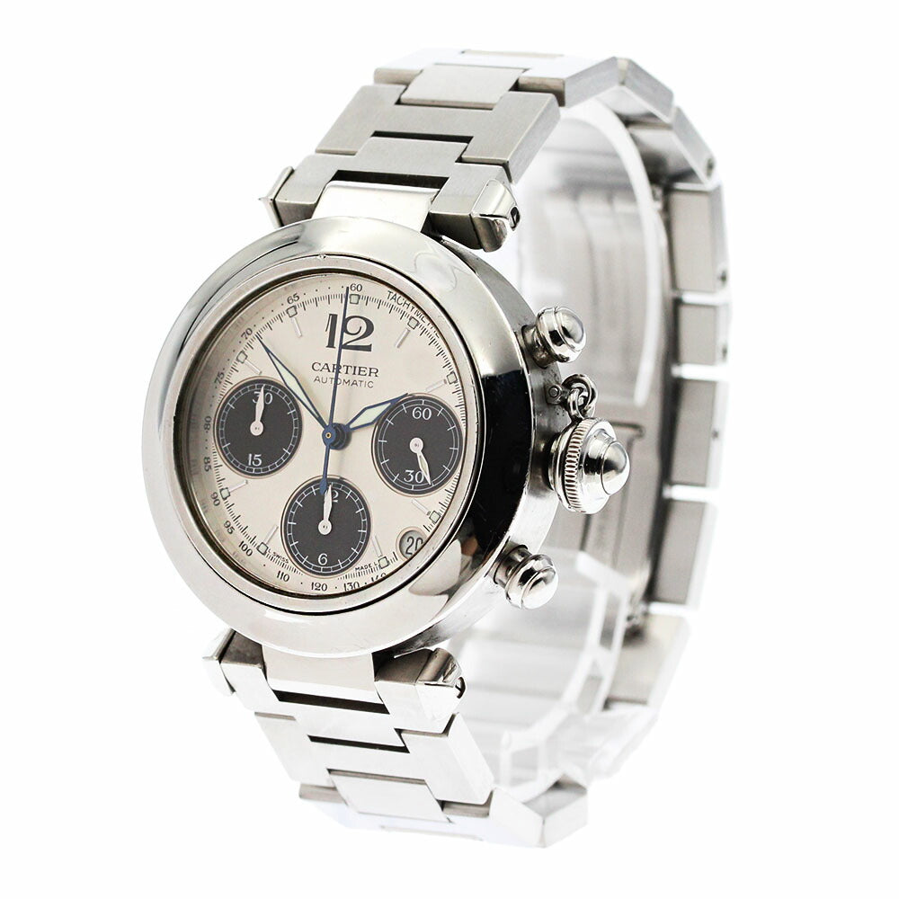 CARTIER W31048M7 Pasha C Chronograph Automatic Boys' Watch