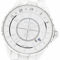 CHANEL H3103 J12 38mm GMT Automatic Men's Watch Excellent Condition with Warranty Card