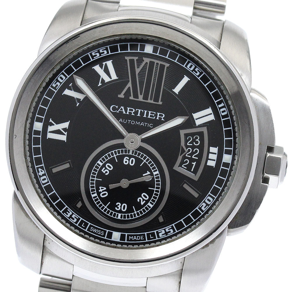 CARTIER W7100014 Calibre de Date Automatic Men's Watch (Good Condition)