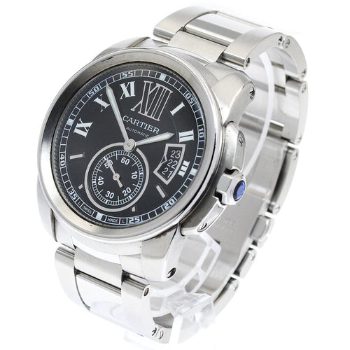 CARTIER W7100014 Calibre de Date Automatic Men's Watch (Good Condition)