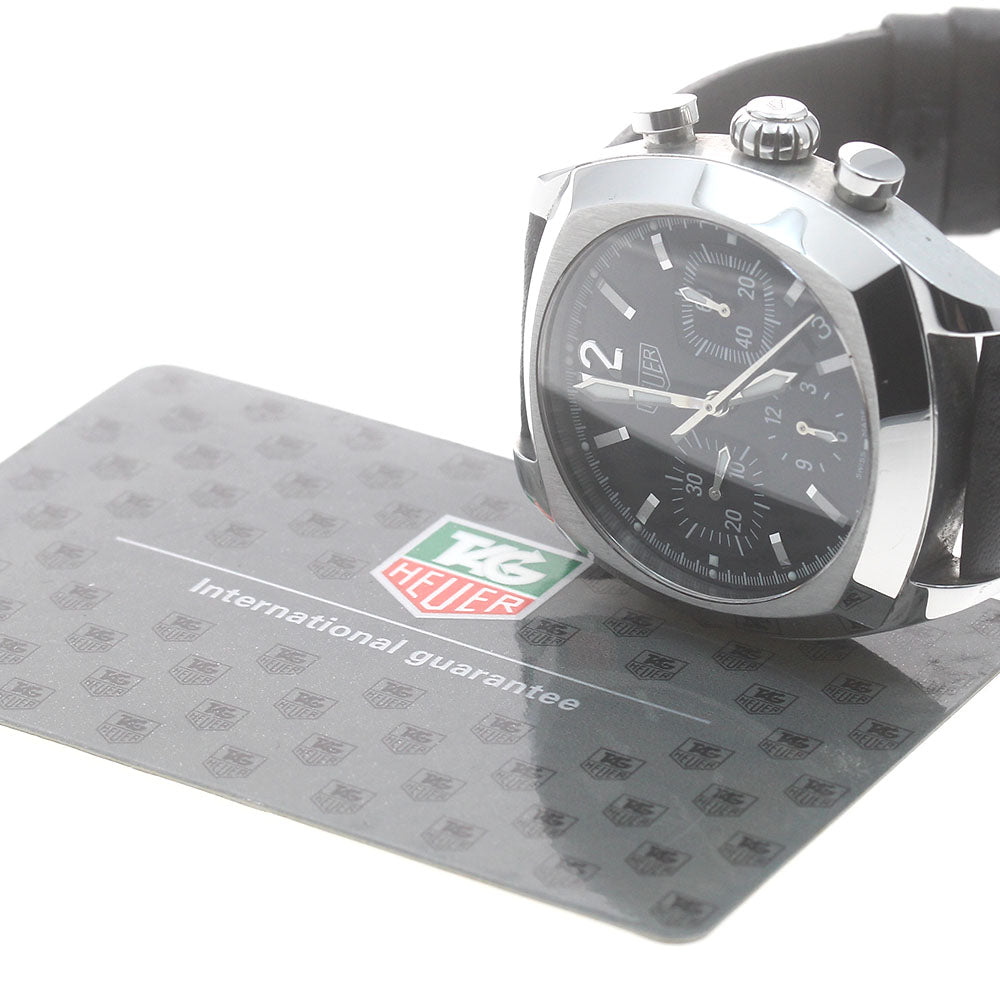 Heuer CR2110 Monza Date Chronograph Automatic Men's Watch with Warranty