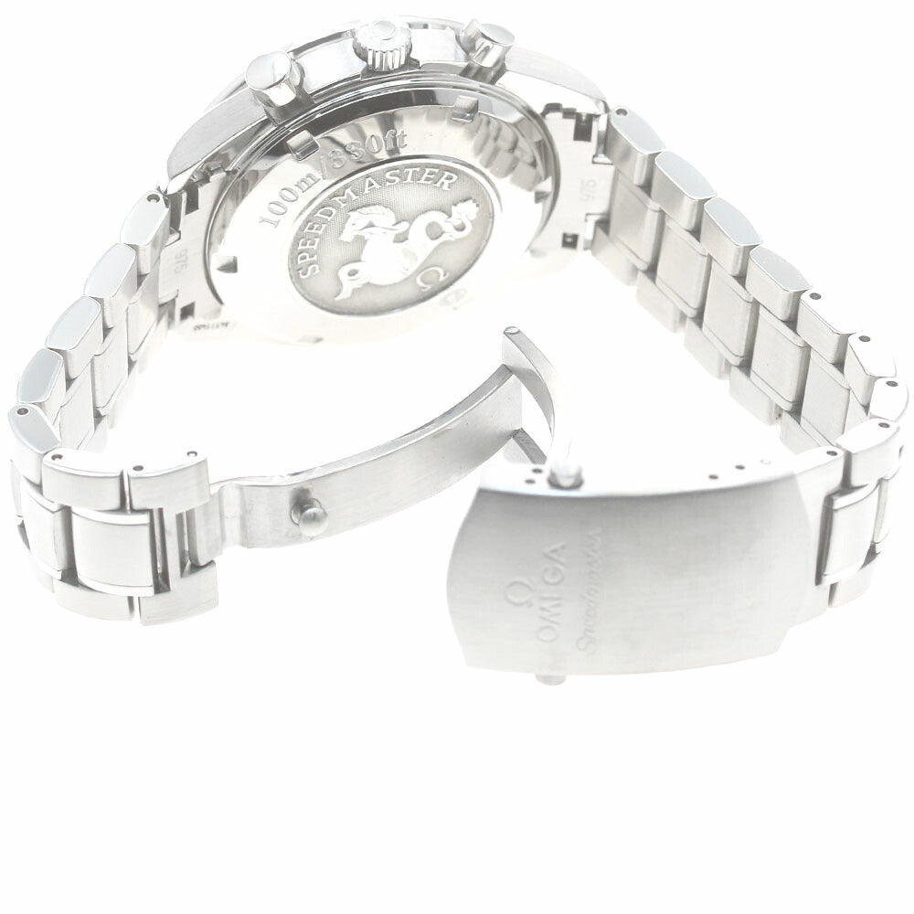 OMEGA 3221.30 Speedmaster Triple Calendar Chronograph Automatic Men's Watch with Warranty Card