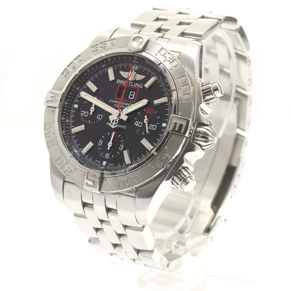 BREITLING A44360 Chronomat Blackbird Date Chronograph Automatic Men's Watch (with box and warranty)