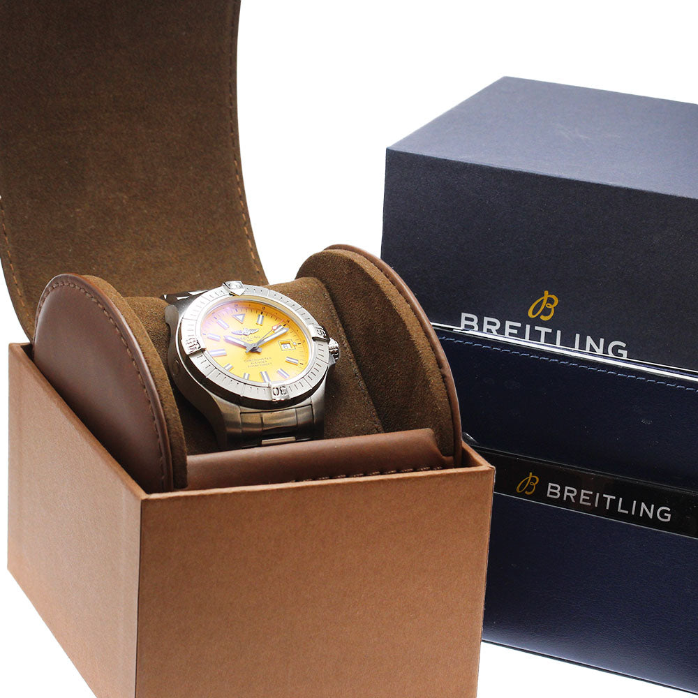 BREITLING A17319 Avenger Automatic 45 Date Automatic Men's Watch with Box and Warranty Card