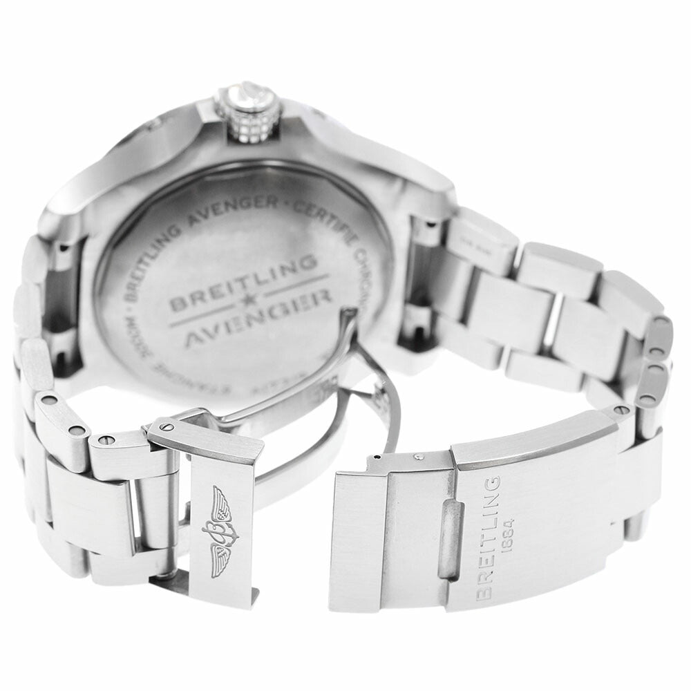 BREITLING A17319 Avenger Automatic 45 Date Automatic Men's Watch with Box and Warranty Card