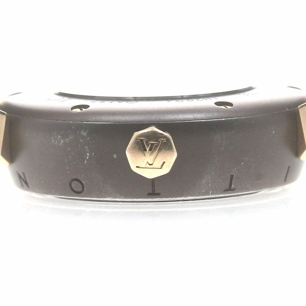 LOUIS VUITTON QA137 Tambour Slim Quartz Women's Watch with Box and Warranty Card