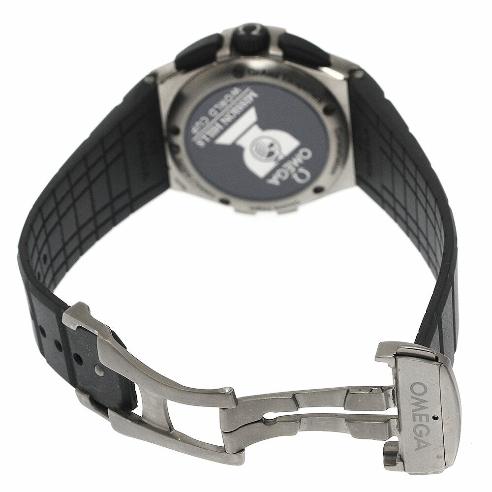 OMEGA 121.92.35.50.01.001 Constellation Double Eagle Chronograph Automatic Ladies Watch (with box and warranty)