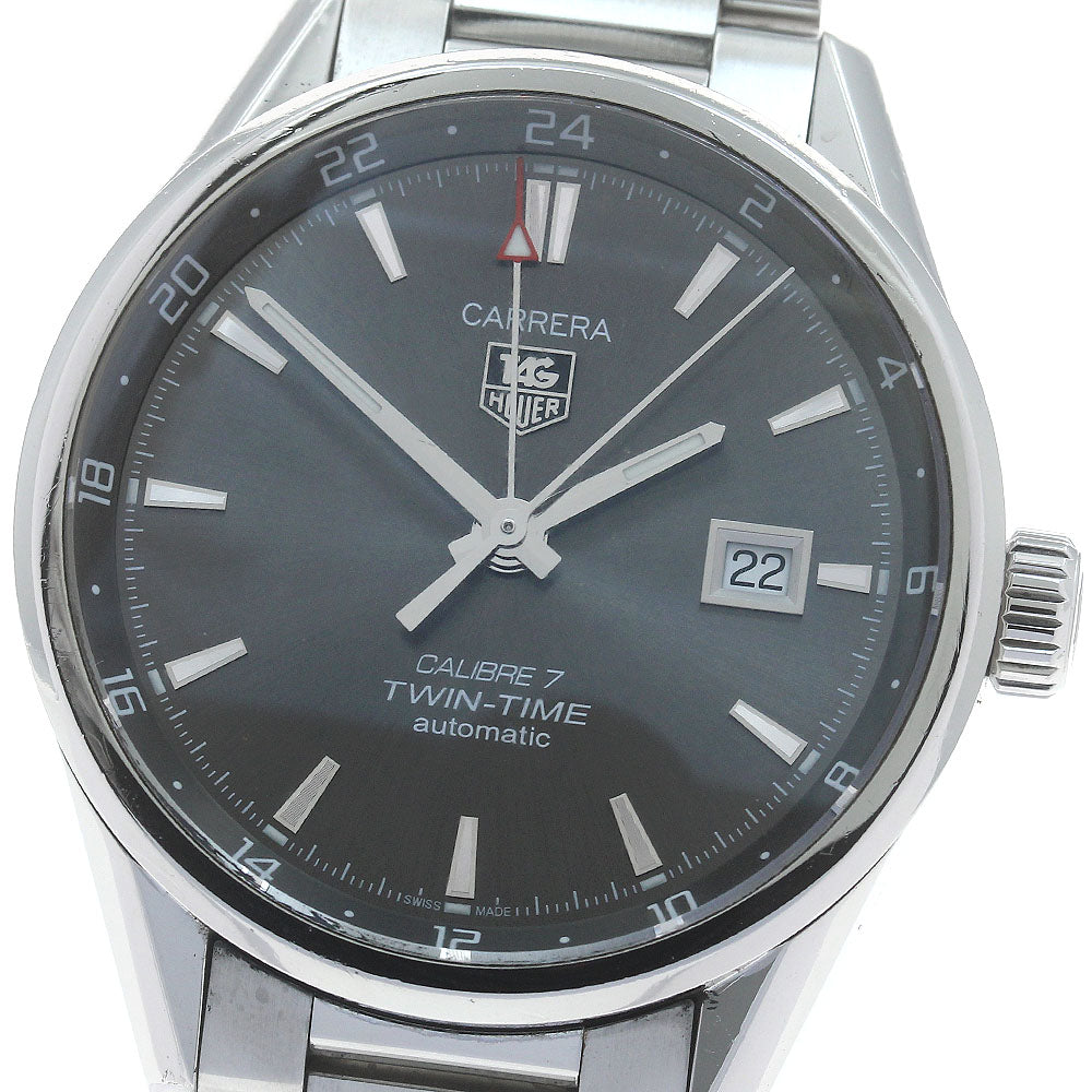 TAG Heuer WAR2012-0 Carrera Twin Time Caliber 7 GMT Automatic Men's Watch