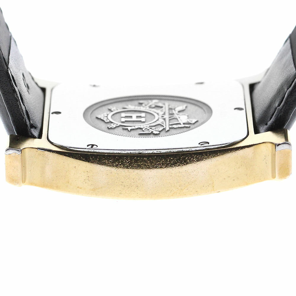 HERMES HH1.801 H-Watch Quartz Men's Watch with Box and Warranty Card