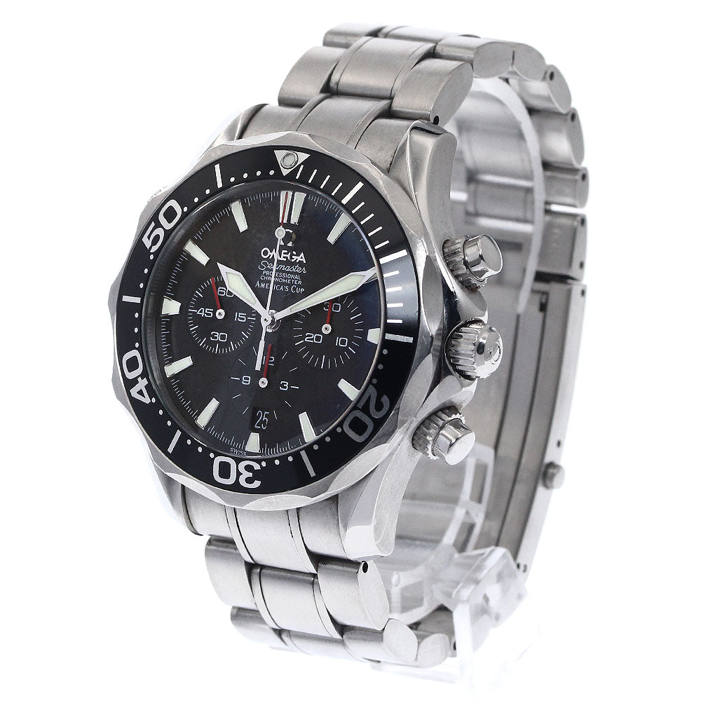 OMEGA 2594.50 Seamaster 300 Chronograph Date Automatic Men's Watch with Warranty