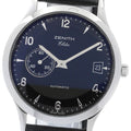 ZENITH 01.0125.680 Class Elite Automatic Date Self-winding Men's Watch Excellent Condition with Warranty Card